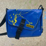 Messenger Bag Urban Life Barca - blau gesprenkelt