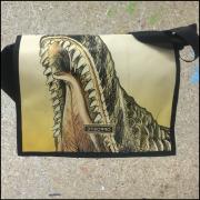 Mustertasche - Messenger Bag Berlin Dino