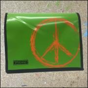 Tasche Chamäleon mittel Plane Peace grün-orange