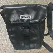 Messenger Bag Urban Life La Luna klein mit Fahrradschlauch