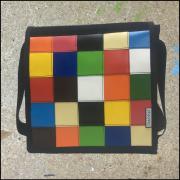 Tasche Chamäleon klein Plane Patchwork