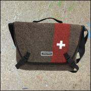 Messenger Bag Urban Life Franz aus Schweizer Decke